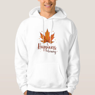 Das ist ein Ahornhuhn voller Freude. Hoodie