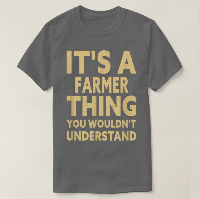 Das ist ein Bauer, den man nicht verstehen würde T-Shirt (Design vorne)