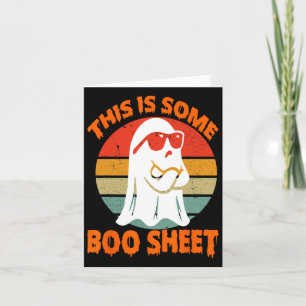 Das ist ein Boo-Blatt Halloween-Geist-Spaß für Män Karte