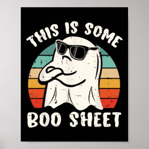 Das ist ein Boo-Blatt Halloween Ghost-Funny-Gesche Poster