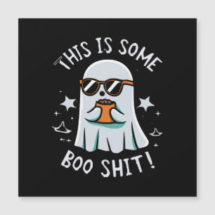 Das ist ein Boo-Blatt Magnetkarte