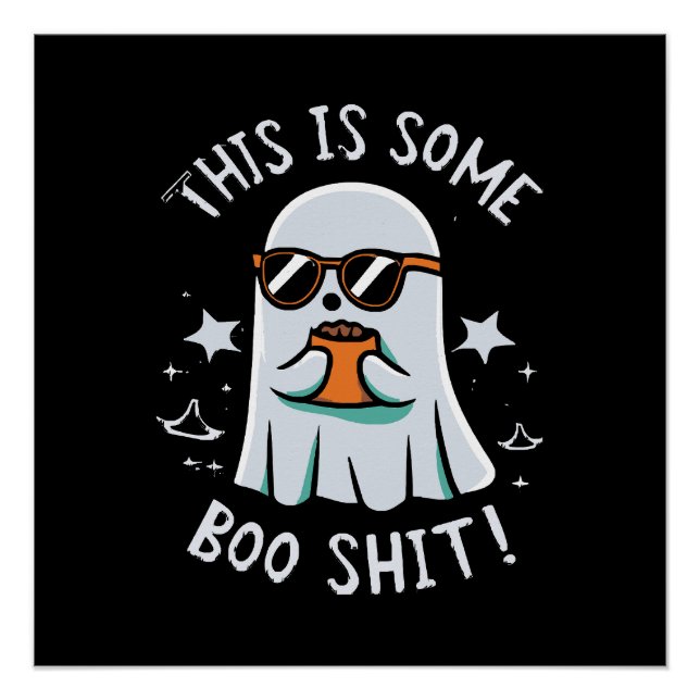 Das ist ein Boo-Blatt Poster (Vorderseite)