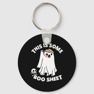 Das ist ein Boo Sheet Ghost Funny Trump Halloween Schlüsselanhänger