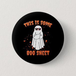 Das ist ein boo-Sheet-Ghost-Spaß Halloween Button
