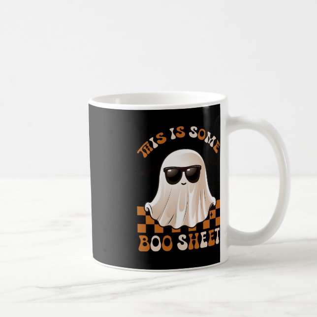 Das ist ein Boo Sheet Halloween Ghost Funny Gesche Kaffeetasse (Rechts)