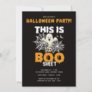 Das ist ein Booblätter, lustige Halloween-Party Ei