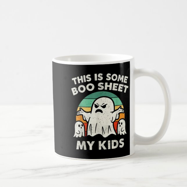 Das ist ein Bootblatt, das mein Kids Ghost Retro F Kaffeetasse (Rechts)