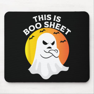 Das ist ein Bootblatt Ghost Retro Halloween-Kostüm Mousepad