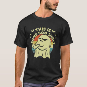 Das ist ein Bootschild, der einen Vintagen Beängst T-Shirt