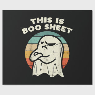 Das ist ein Bootsheet-Ghost Geschenkpapier