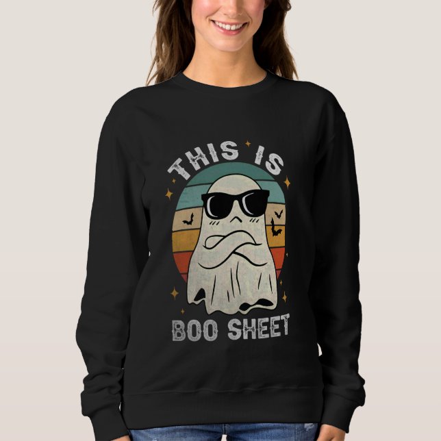 Das ist ein Bootsheet Trick oder ein unheimlich ge Sweatshirt (Vorderseite)