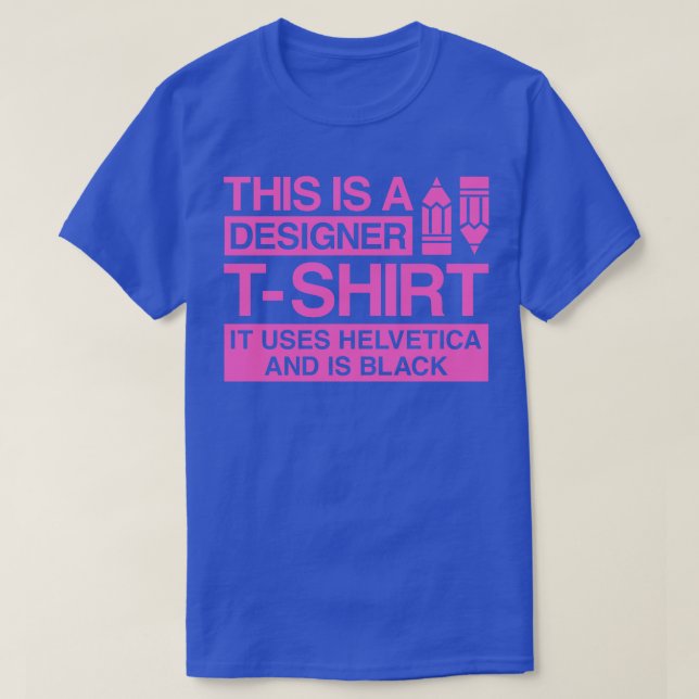 Das ist ein Designershirt, das es benutzt helvetic T-Shirt (Design vorne)