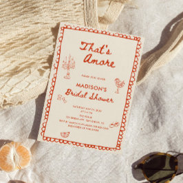 Das ist ein eher italienisches Brautparty Einladung