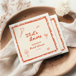 Das ist ein eher italienisches Brautparty Serviette