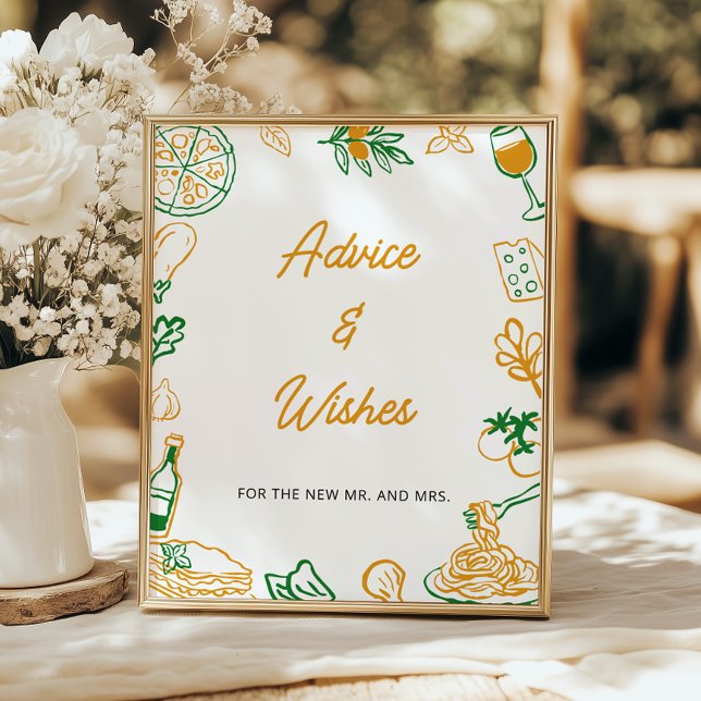 Das ist ein eher rustikaler Italienischer Ratschla Poster (Von Creator hochgeladen)