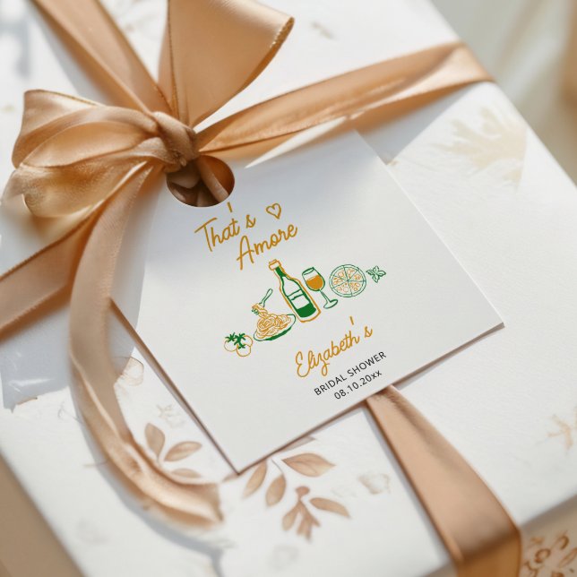 Das ist ein eher rustikales italienisches Brautpar Geschenkanhänger (Von Creator hochgeladen)