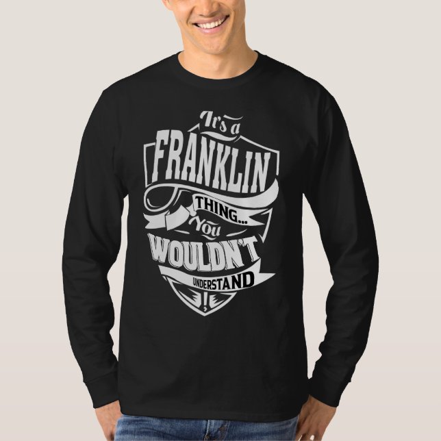 Das ist ein Franklin-Ding T-Shirt (Vorderseite)