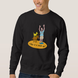 Das ist ein Haken Sweatshirt