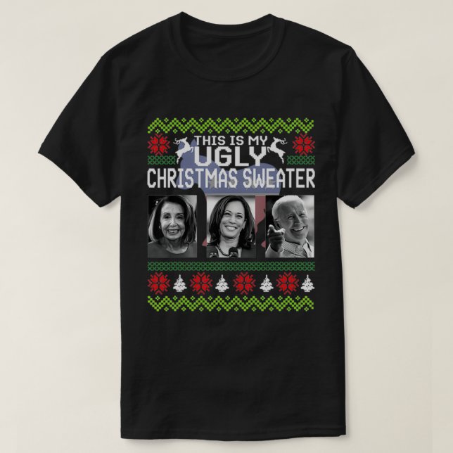 Das ist ein hässlicher Pullover Joe Biden Harris J (Design vorne)