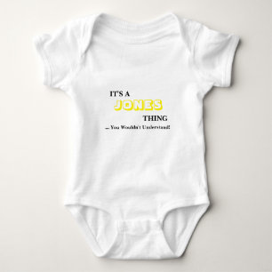 Das ist ein JONES-Ding! Sie würden es nicht verste Baby Strampler