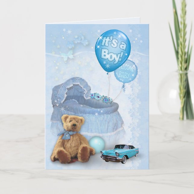 Das ist ein Junge! Ankündigung (Vorderseite)