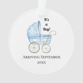 Das ist ein Junge! Ankündigung von Blue Baby Pregn Ornament