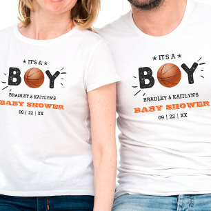 Das ist ein Junge! Basketball-Kinderdusche T-Shirt