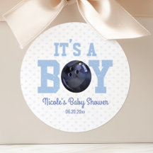Das ist ein Junge! Blue Bowling Ball Baby Dusche G