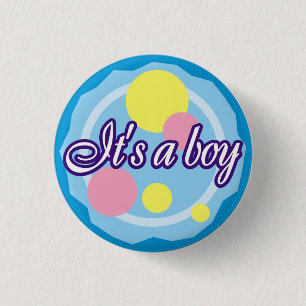 Das ist ein Junge! Button