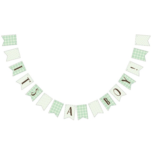 Das ist ein Junge! - Jagdflaggen Wimpelkette (Alle)