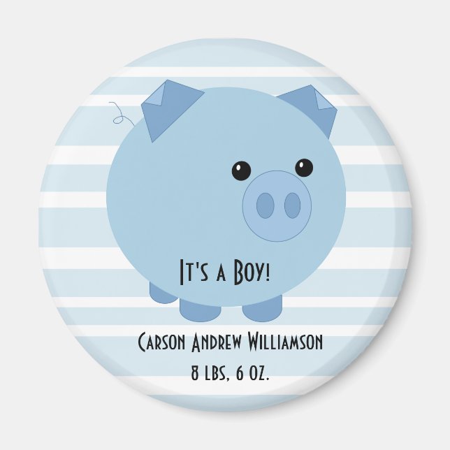 Das ist ein Junge! Magnet (Vorne)