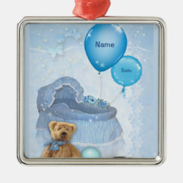Das ist ein Junge! (personalisierbar) Ornament Aus Metall