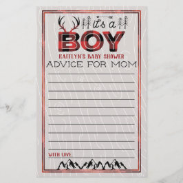 Das ist ein Junge! Rustikale Karierte Lumberjack B