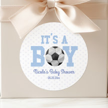 Das ist ein Junge! Soccer Ball Baby Dusche Gastges