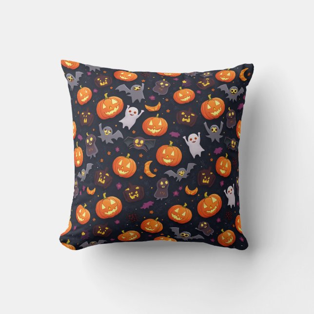 Das ist ein Kissenpolster für Halloween. Kissen (Vorderseite)
