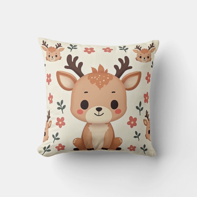 Das ist ein Kissenpolster für Rudolph. Kissen (Vorderseite)