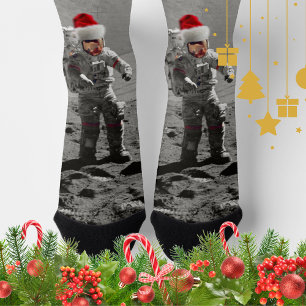 Das ist ein kleiner Schritt für den Weihnachtsmann Socken