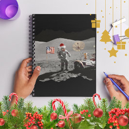 Das ist ein kleiner Schritt für Santa Apollo 17  Notizblock