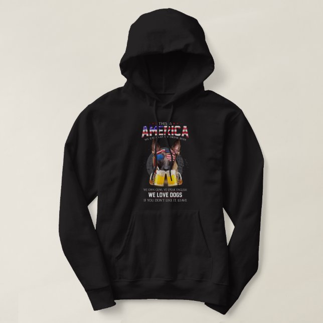 Das ist ein Merica, das wir Shirt essen (Design vorne)