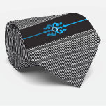 Das ist ein Moire Krawatte<br><div class="desc">Interessante Linien und farbenfrohe Schnörkel Set für eine komplexe Kombination von Muster und Textur in Grau und Türkis. Seien Sie nicht überrascht, wenn sich die Köpfe einen zweiten Blick ansehen. Das ist ein Feuer.</div>