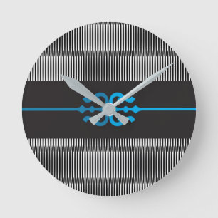 Das ist ein Moire Runde Wanduhr