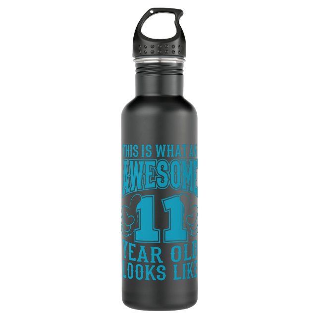 DAS IST EIN PHANTASTISCHES 11 JAHR ALTER 11. Gebur Edelstahlflasche (Vorderseite)