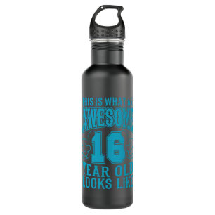 DAS IST EIN PHANTASTISCHES 16 JAHR ALTER 16. Gebur Edelstahlflasche