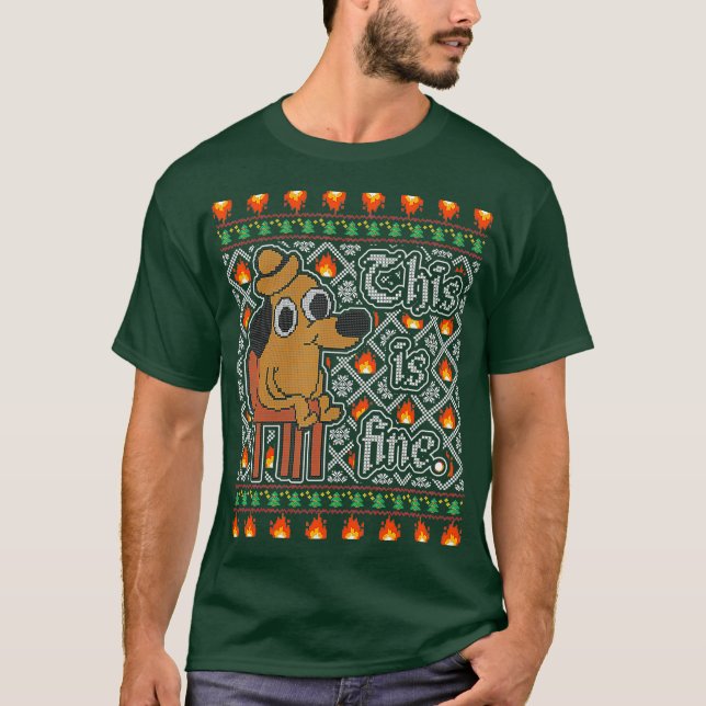 Das ist ein schöner Hund Meme Funny hässlich Weihn T-Shirt (Vorderseite)