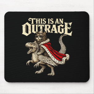 Das ist ein Skandal lustige Prinzessin Katze Donut Mousepad