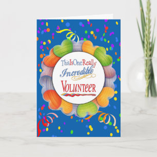 Das ist ein wirklich unglaubliches freiwilliges Ge Karte