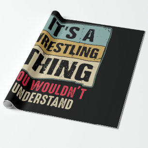 Das ist ein Wrestling, den man nicht verstehen wür Geschenkpapier