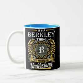 Das ist eine berklemme Sache, die man nicht verste Zweifarbige Tasse