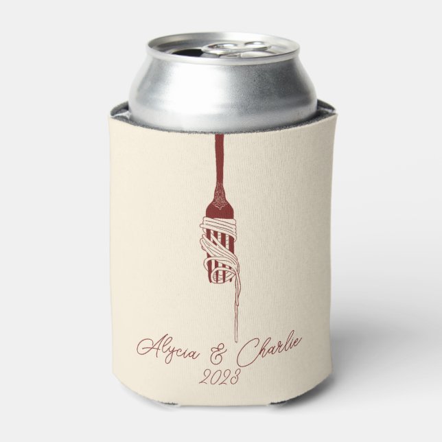 Das ist eine eher italienische Hochzeit Dosenkühler (Kanne Vorderseite)