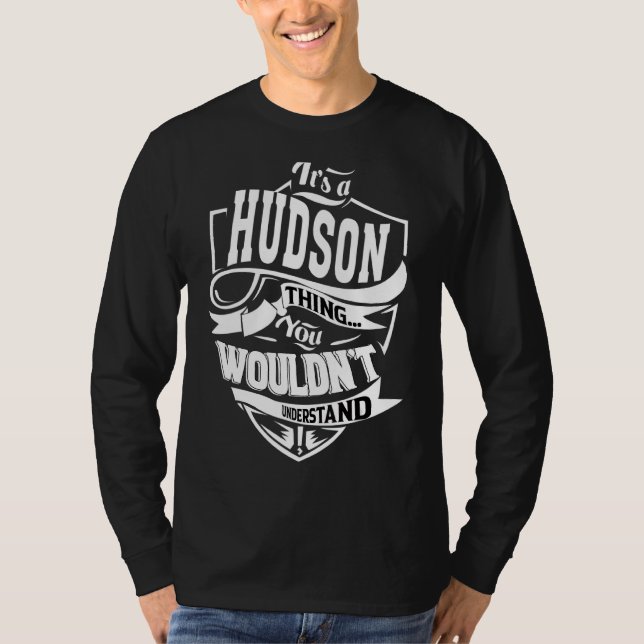 Das ist eine Hudson Sache T-Shirt (Vorderseite)